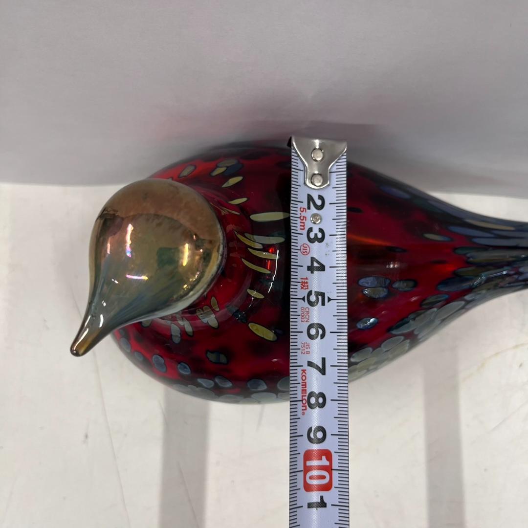 K◇ 廃盤 iittala イッタラ バード オイバトイッカ ルビーバード