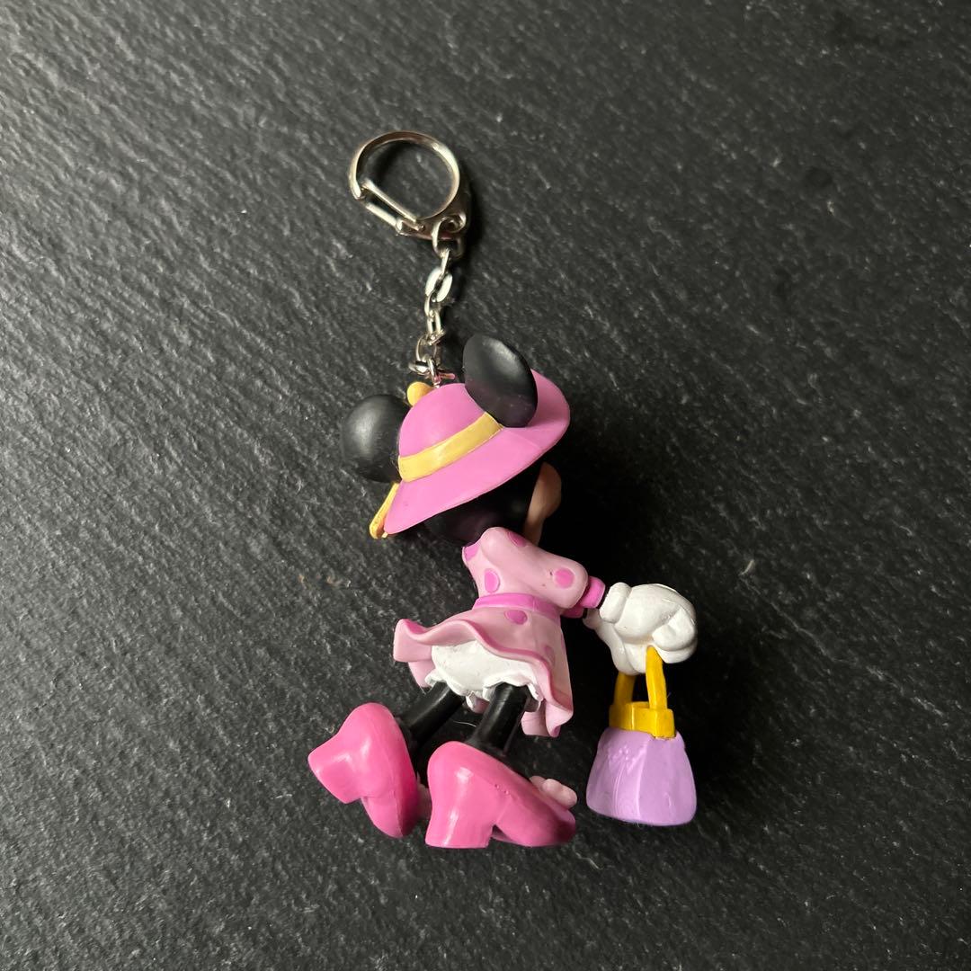 ミニーマウス キーホルダー ピンク - メルカリ