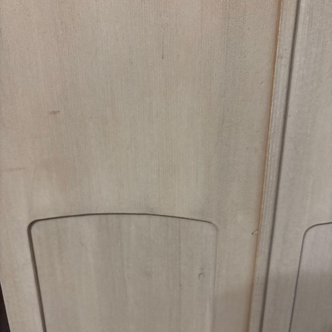 三味線用桐箪笥 3棹掛け 小物引き出し2カ所付 総桐