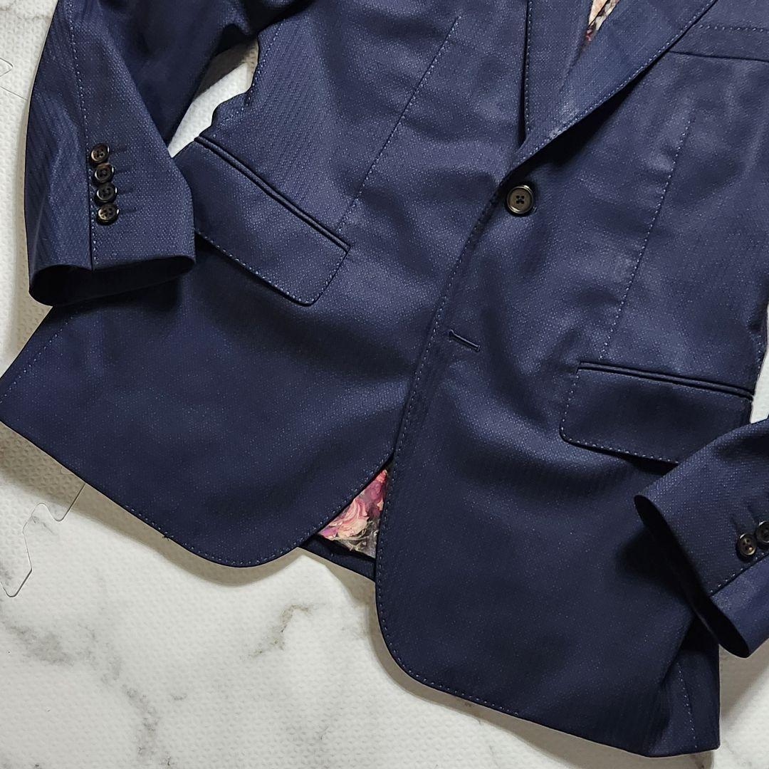 入手困難✨ポールスミス テーラードジャケット ロロピアーナ 裏地花柄