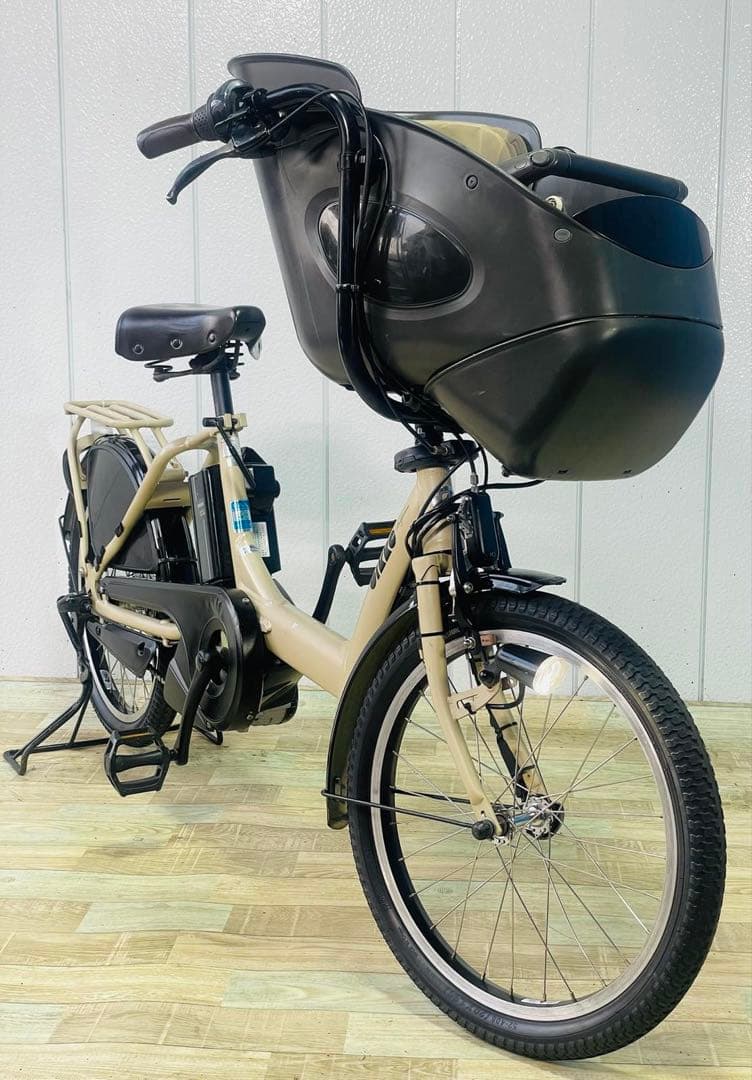 3069ブリヂストン12.3アンペア3人乗り対応子供乗せ 電動アシスト自転車