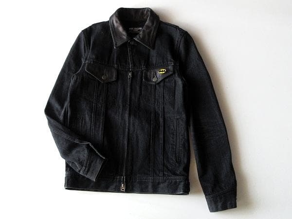 RUDE GALLERY ホースレザー襟 ブラックデニムジャケット 4 - メルカリ