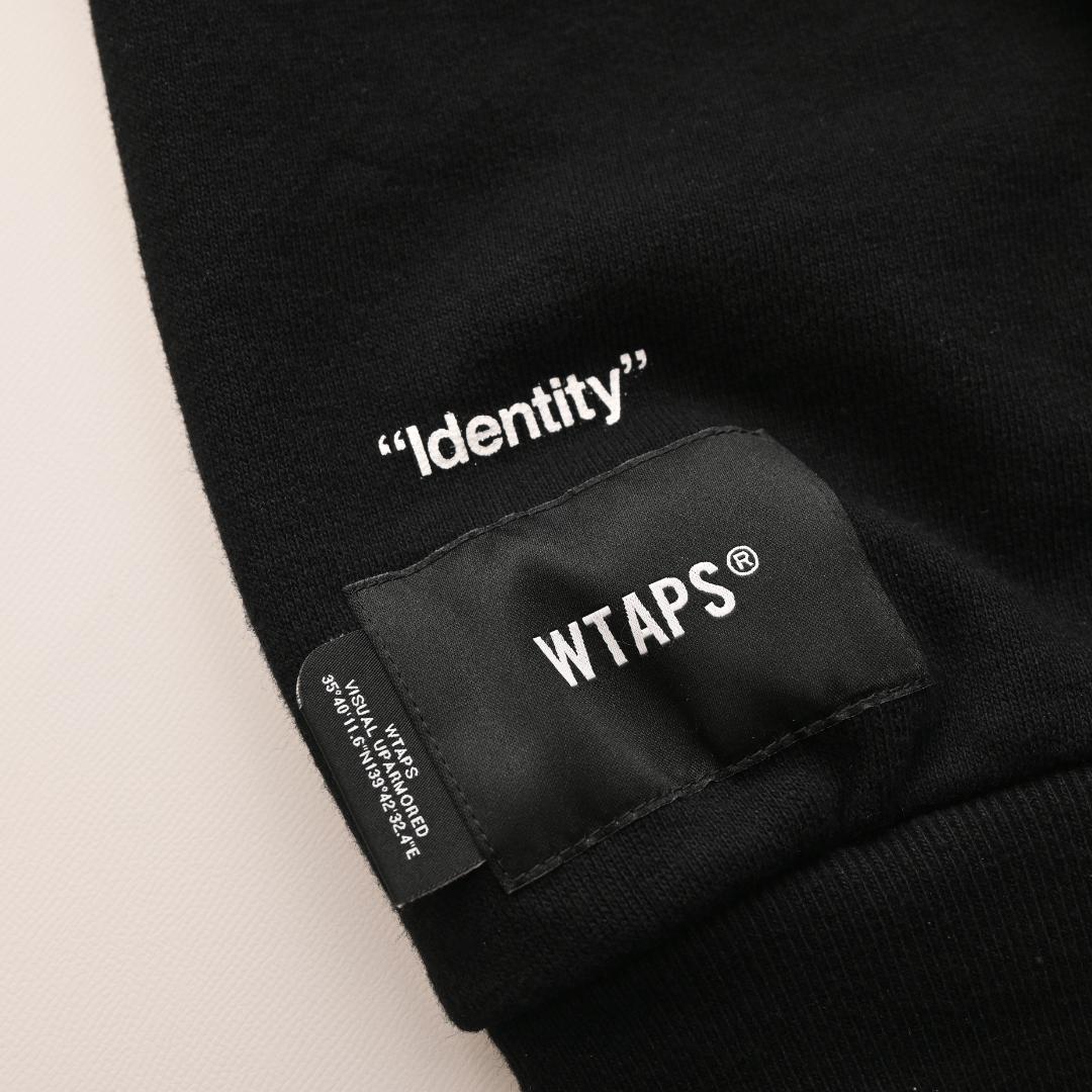 25AW】WTAPS ダブルタップス IDENTITY スウェット 4 黒 - メルカリ