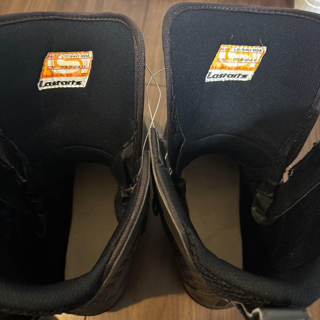 ラスターツ スノーボードブーツ 23.5〜24.0 黒 ダイヤル式 - メルカリ