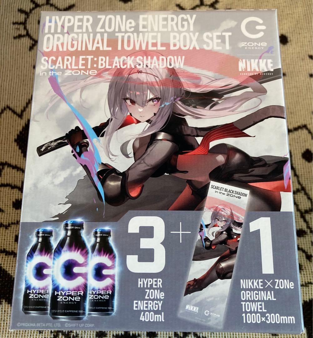 メガニケ 勝利の女神 NIKKE オリジナルタオル限定パック ZONe 黒紅蓮
