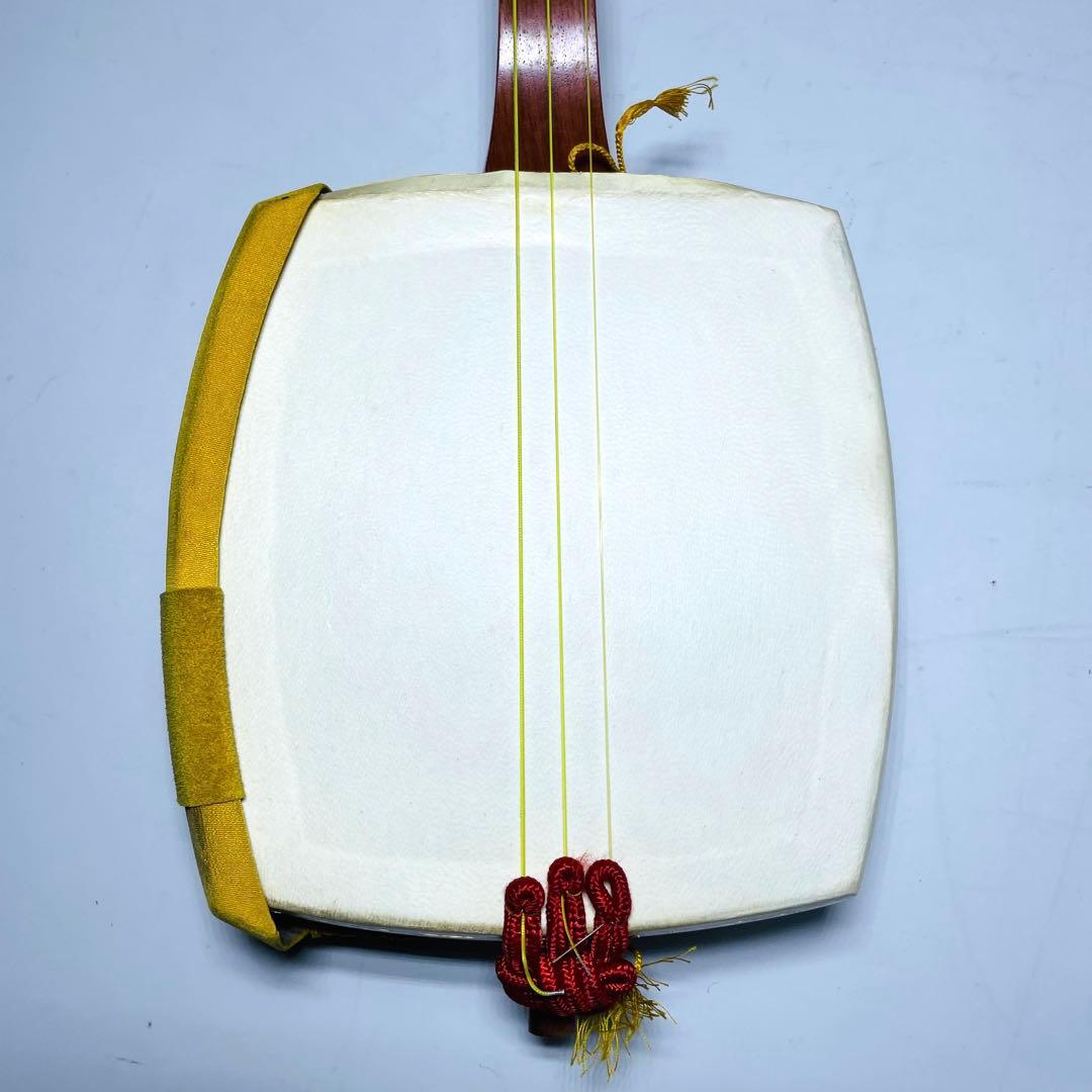 民謡三味線 経木使用3本弦