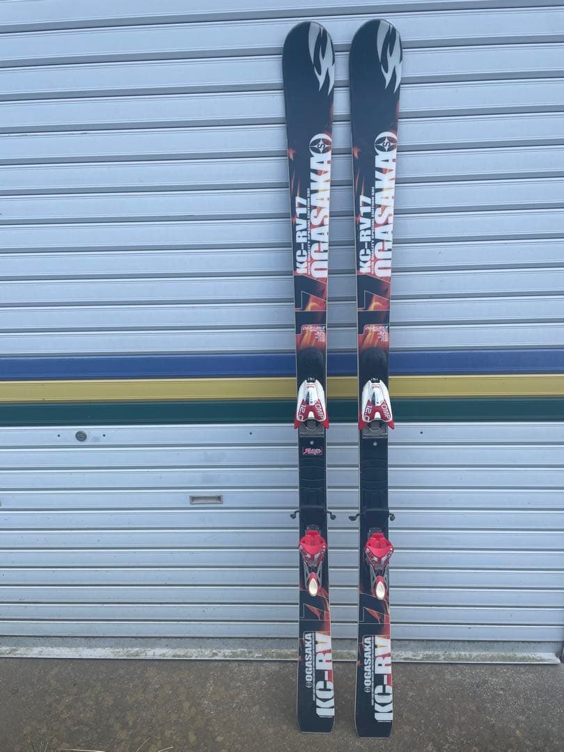 OGASAKA スキー バインディング付き OGASAKA スキー バインディング付き OGASAKA オガサカ スキー板