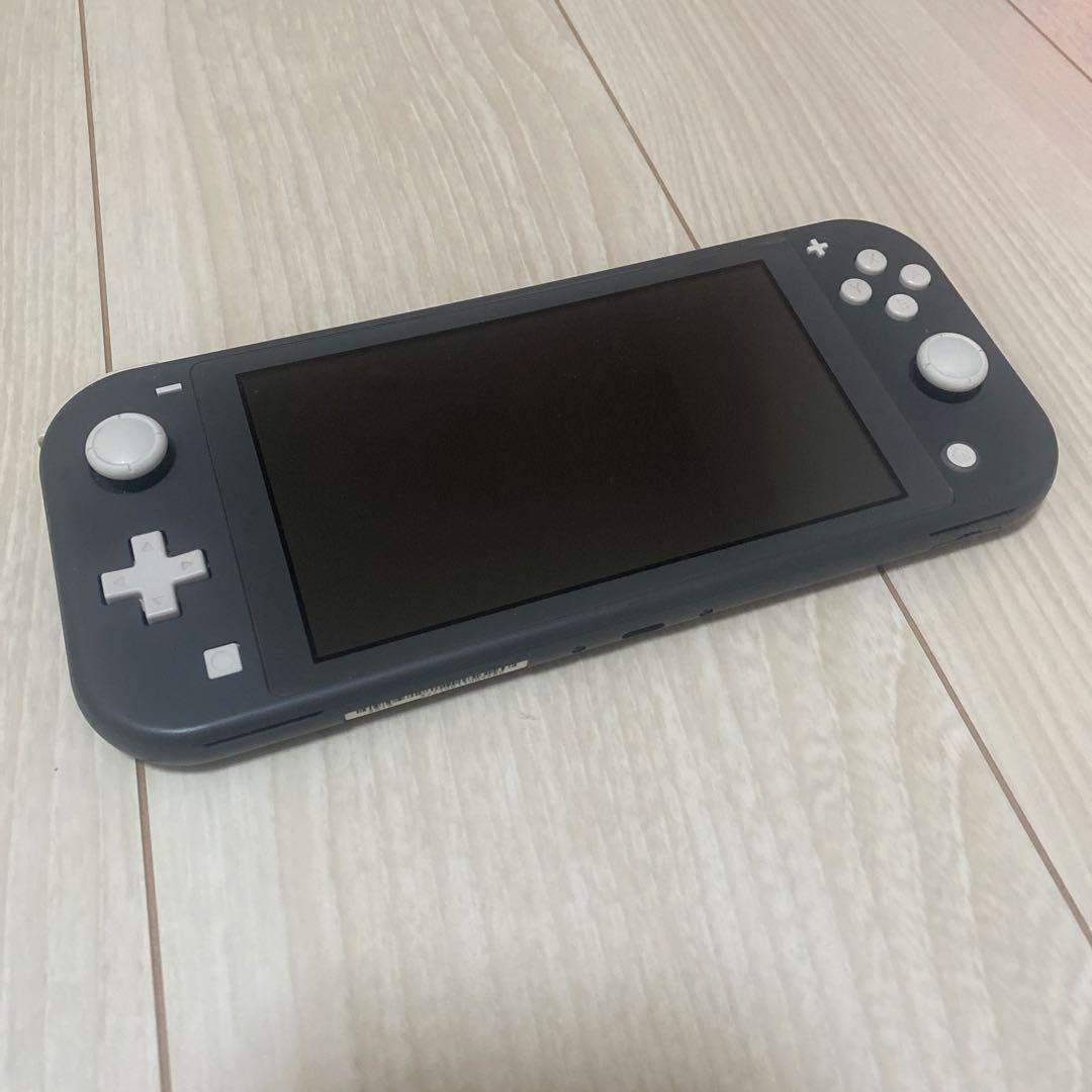 NintendoSwitchLight本体 グレー Nintendo Switch Lite グレー 任天堂 Switch本体 ※量販店舗印付の場合