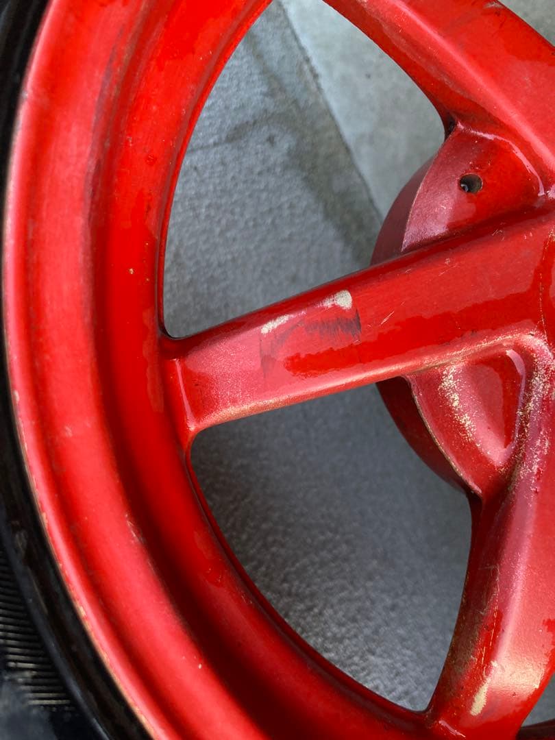 ぽ*ん様 AF35 ライブディオZX 赤ホイール アニバーサリー仕様 DIO S