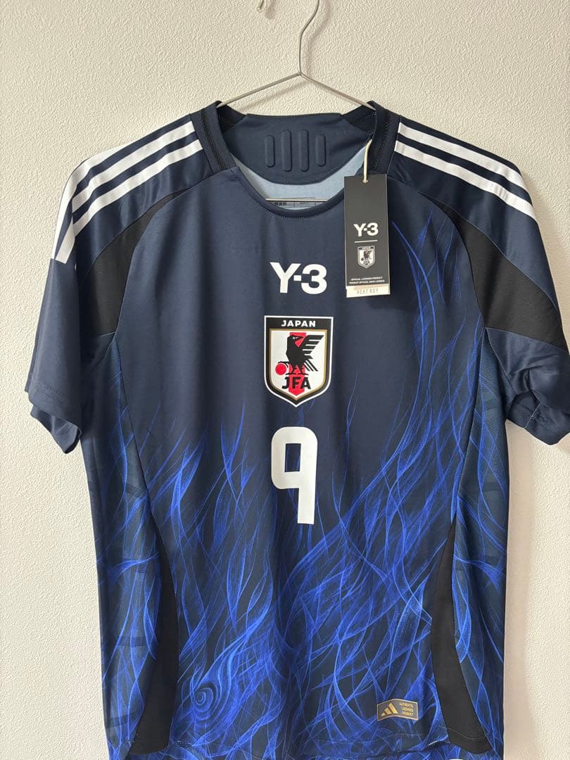 サッカー日本代表　上田綺世選手　オーセンティックユニフォーム adidas アディダス サッカー日本代表 2022 ホーム レプリカ