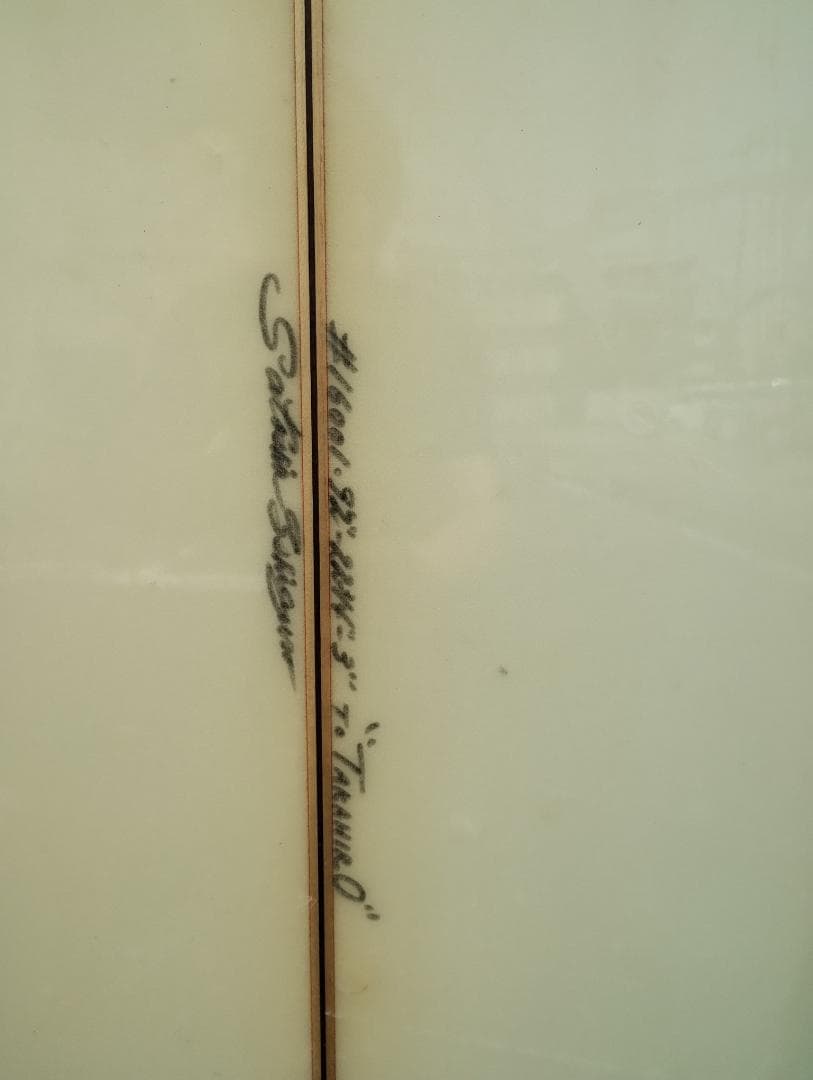 ドナルド・タカヤマ　サーフボード 9'2\"　イン・ザ・ピンク