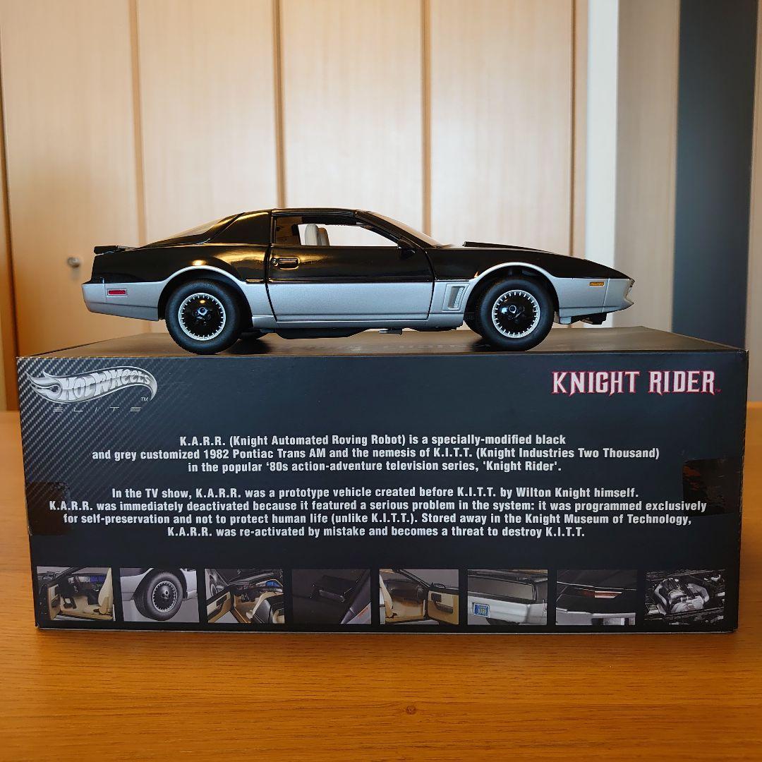 Hotwheels 1:18 Knight Rider『K.A.R.R.』カール - メルカリ