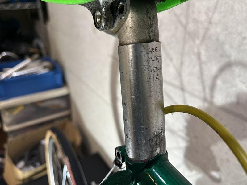 ZUNOW 24インチ クロモリ カンパニョーロ チューブラータイヤ グリーン