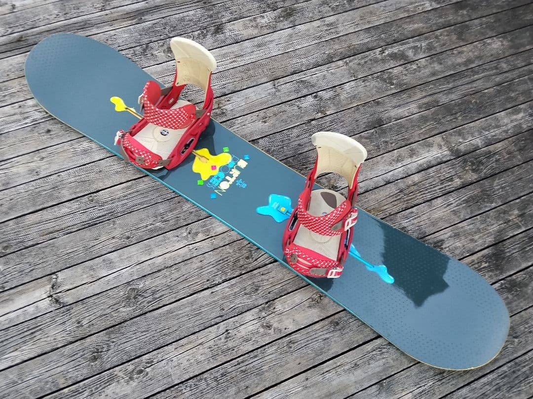 バートン スノーボード 2点セット BURTON PRPCESS 152 ビン バートン スノーボード 2点セット BURTON PRPCESS 152 ビン サロモン