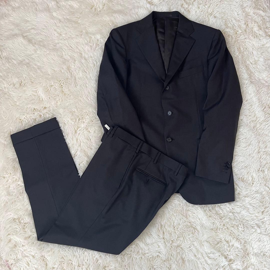 土日限定お値下げ！極美品✨CARUSO カルーゾ　スーツ　ジャケットスラックス 土日限定お値下げ！極美品✨CARUSO カルーゾ スーツ ジャケット