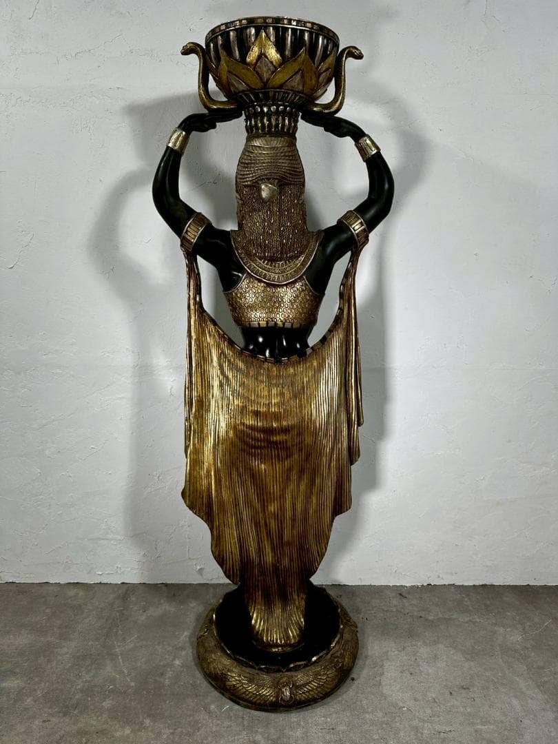 AW DESIGN』ファラオ像 オブジェ 人形 エジプト置物 RWmis22 - メルカリ