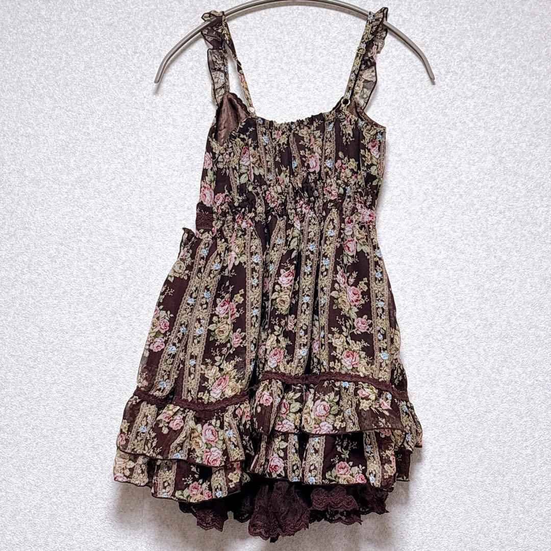 【希少】 美品✨LIZLISA 菅野結以さん着用 コンビネゾン スカパン y2k