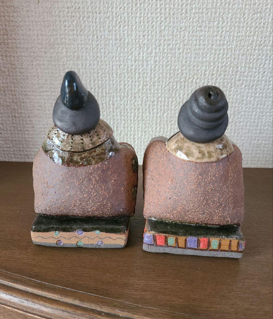リーママ様 おまとめ専用」陶器製 雛人形 (笠間焼) 美品！