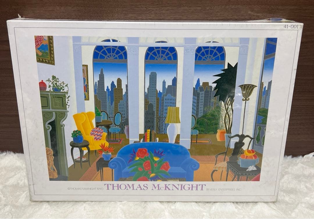 ビバリージグソーパズルブルーカウチトーマス・マックナイト