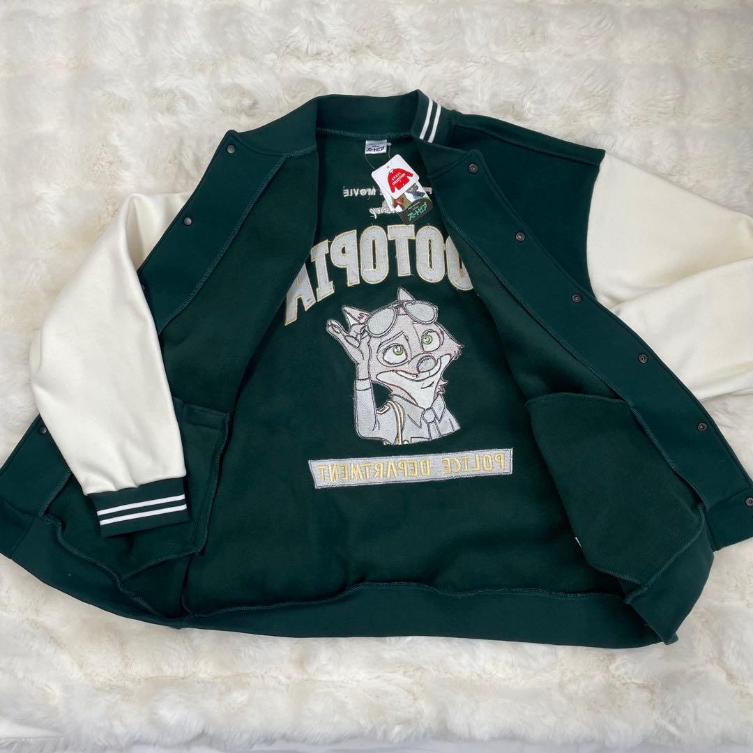 新品未使用】ディズニー ズートピア スタジャン LL ジャケット