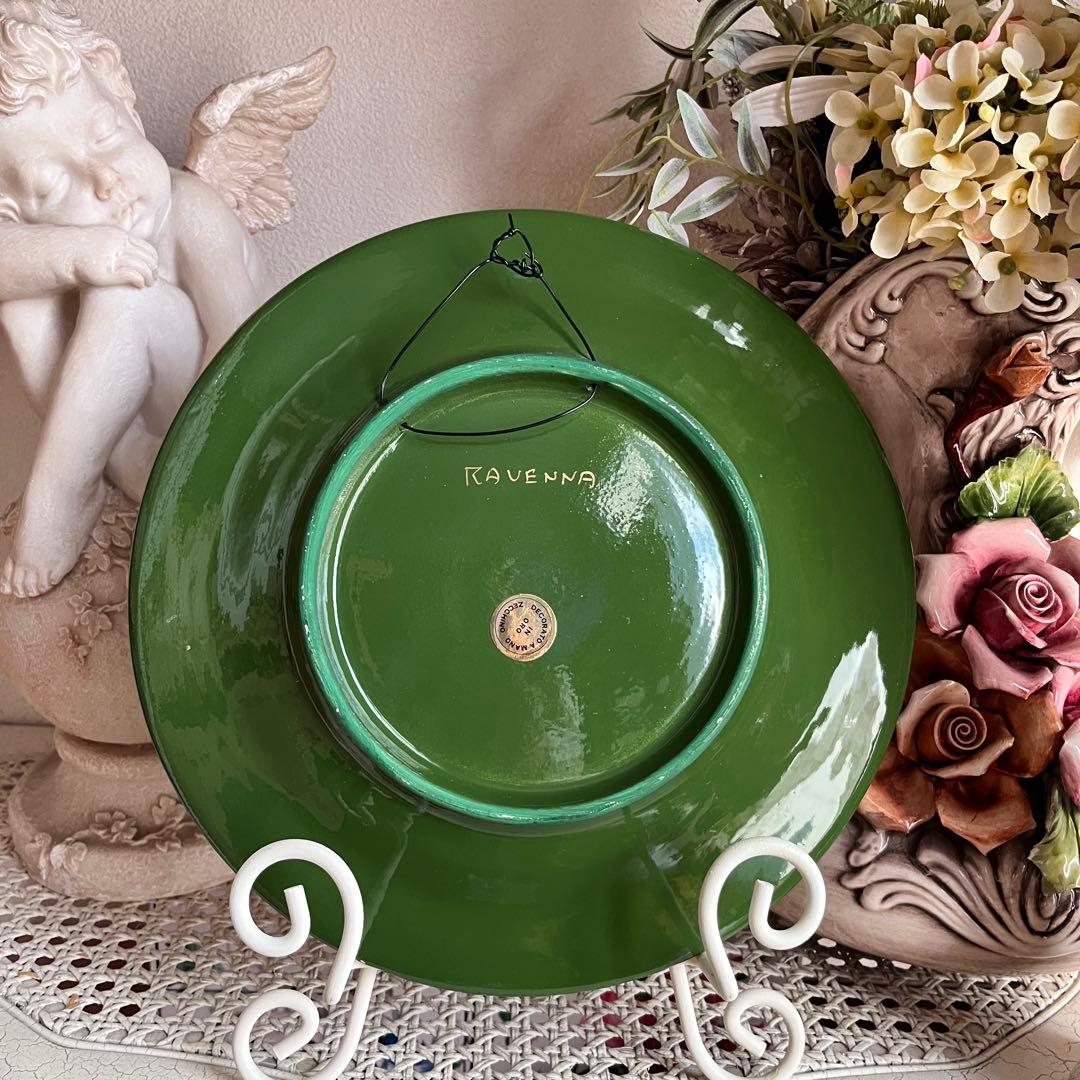 イタリア Ravenna ラヴェンナ 美しいモザイク タイル プレート - メルカリ