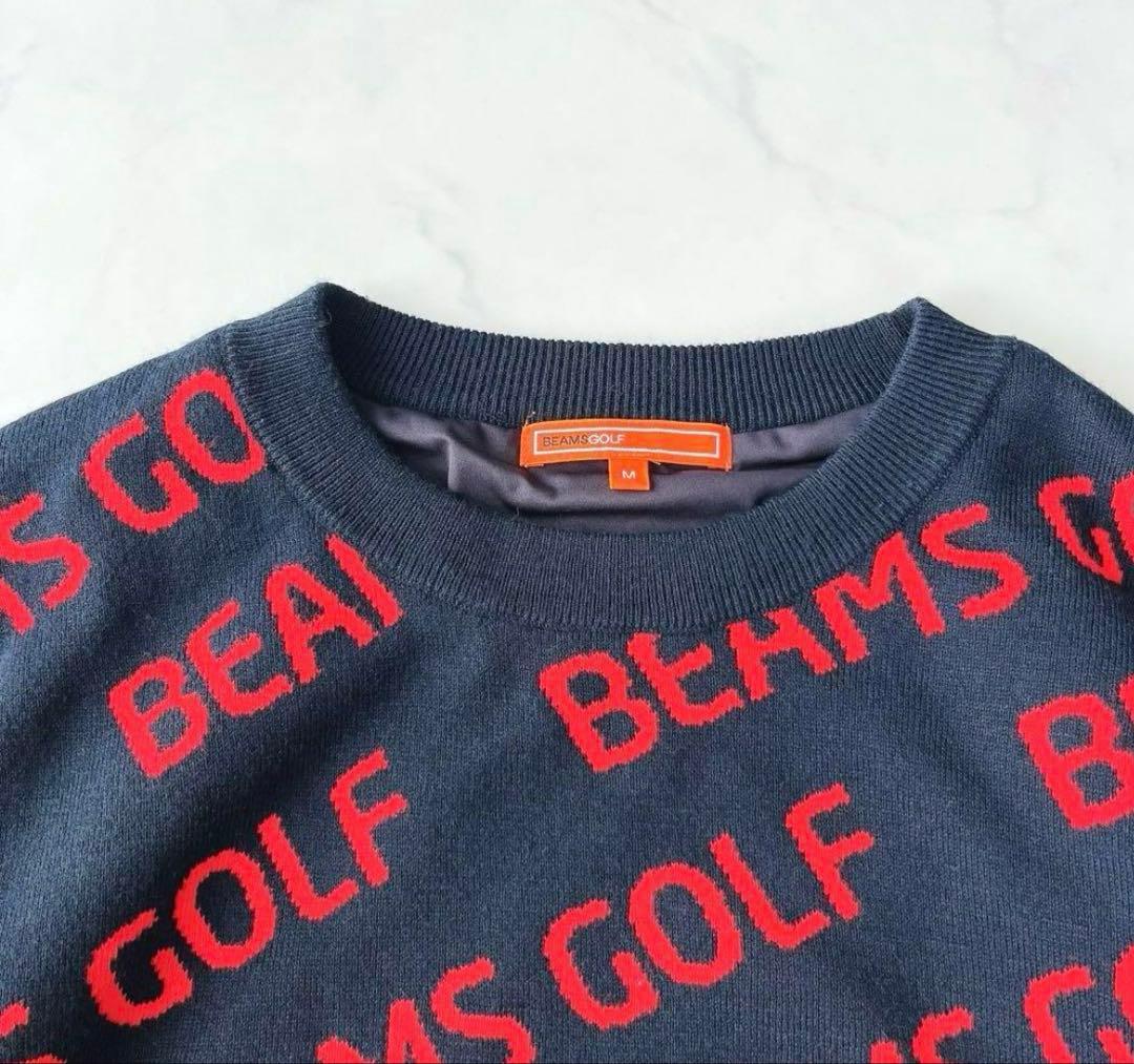 29700円】BEAMS GOLF 斜めロゴ 総柄 M - メルカリ