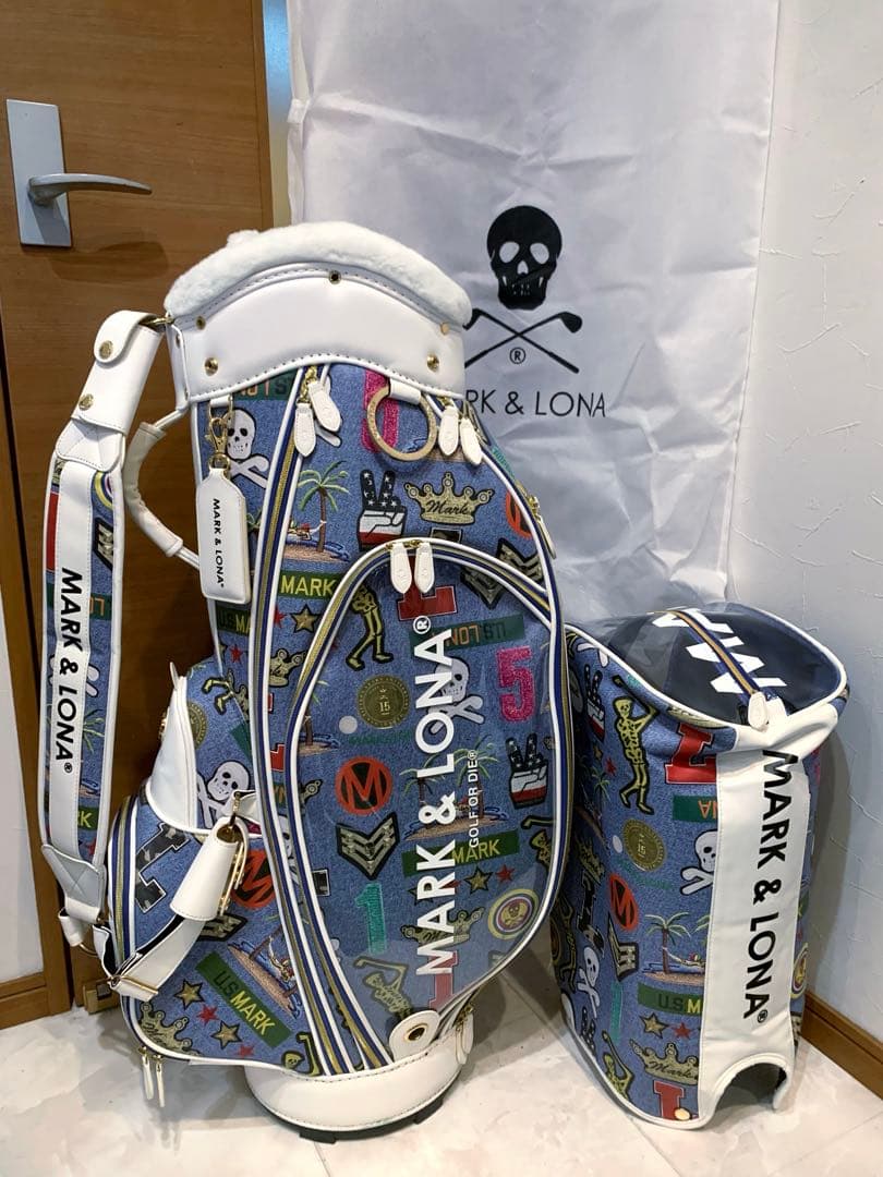 即完売 正規品 良品限定 マークアンドロナ MARK＆LONA キャディバッグ
