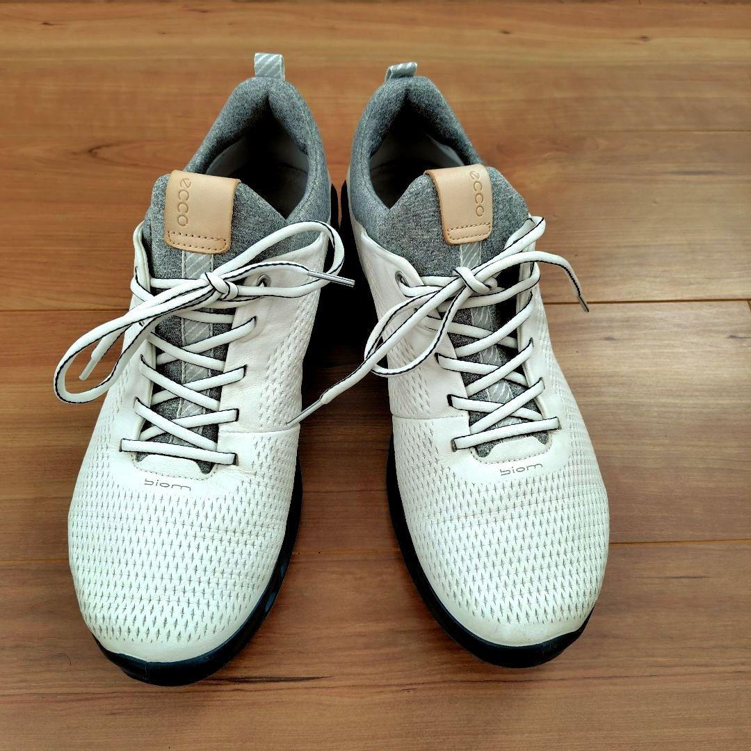ECCO エコー BIOM ゴルフシューズ 27.5cm スパイクレス