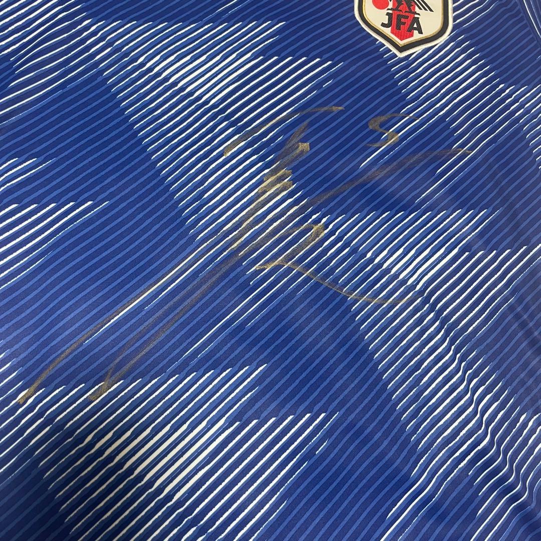 ♡新品同様♡【長友佑都 直筆サイン】［ユニフォーム］ABCマート 当選