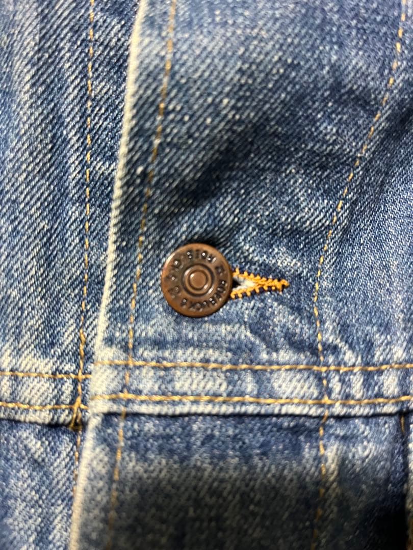 24時間以内発送レア物SEARS シアーズ60sデニムジャケットヴィンテージ