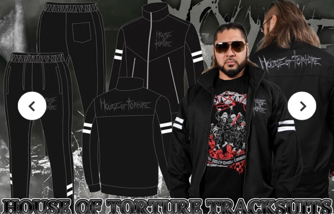 新日本プロレス HOUSE OF TORTURE ジャージ(2025) HOUSE OF TORTURE ジャージ(2025)