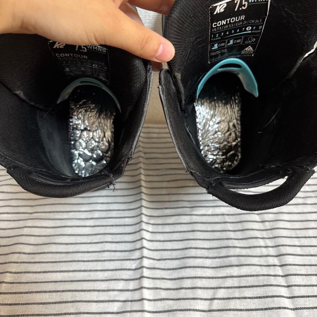 《カリカリ梅》K2スノボブーツ20-21CONTOUR BOA24.5cm