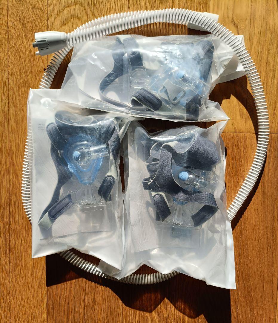 CPAPマスク3個とホースをセットで Amazon.co.jp: CPAPホースホルダーハンガー CPAPマスクフック&チューブ