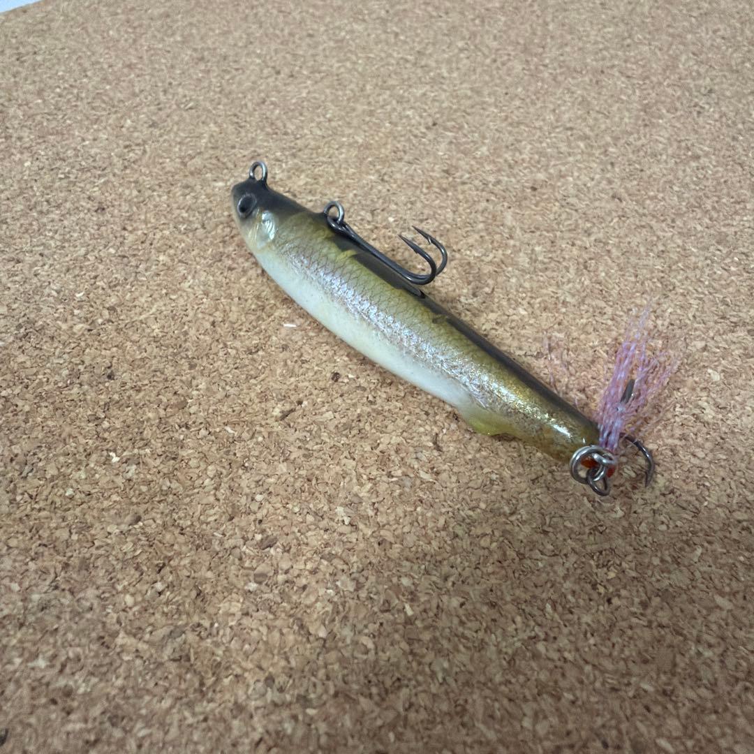 フレッシュベイトルアーズ グリマー 7 ワカサギ 魚皮ルアー