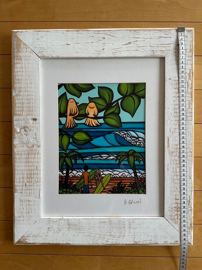 ヘザーブラウン　Heather Brown -Ku'uipo's- 額縁付