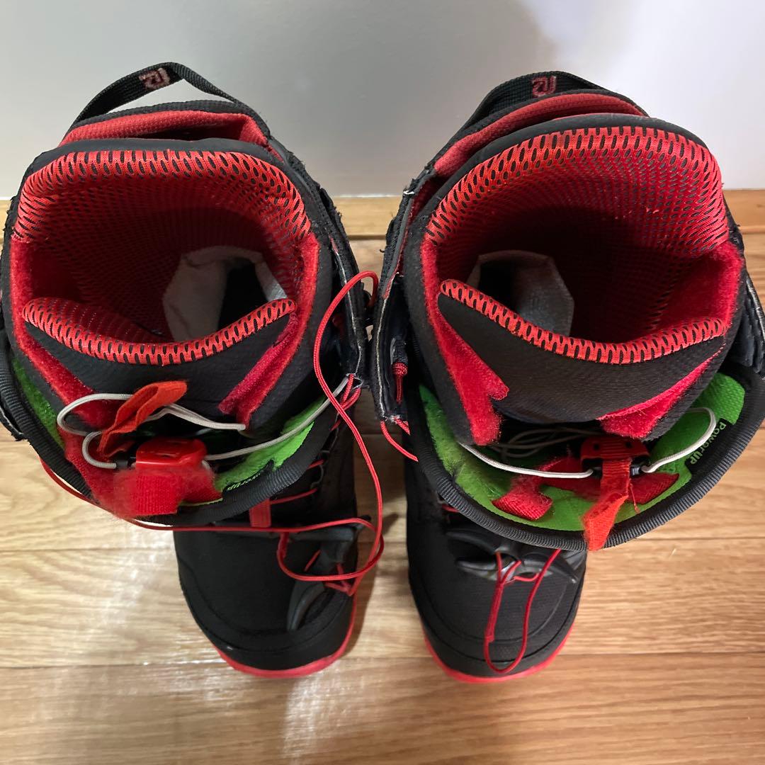 BURTONスノーボードブーツ imPRINT3. ブラック/レッド - メルカリ