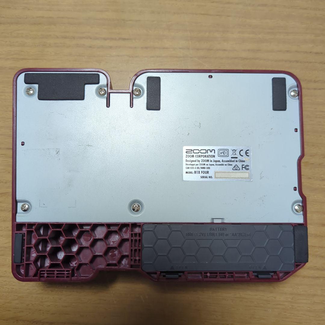 ZOOM B1X FOUR ベースマルチエフェクター 純正ACアダプター付き - メルカリ