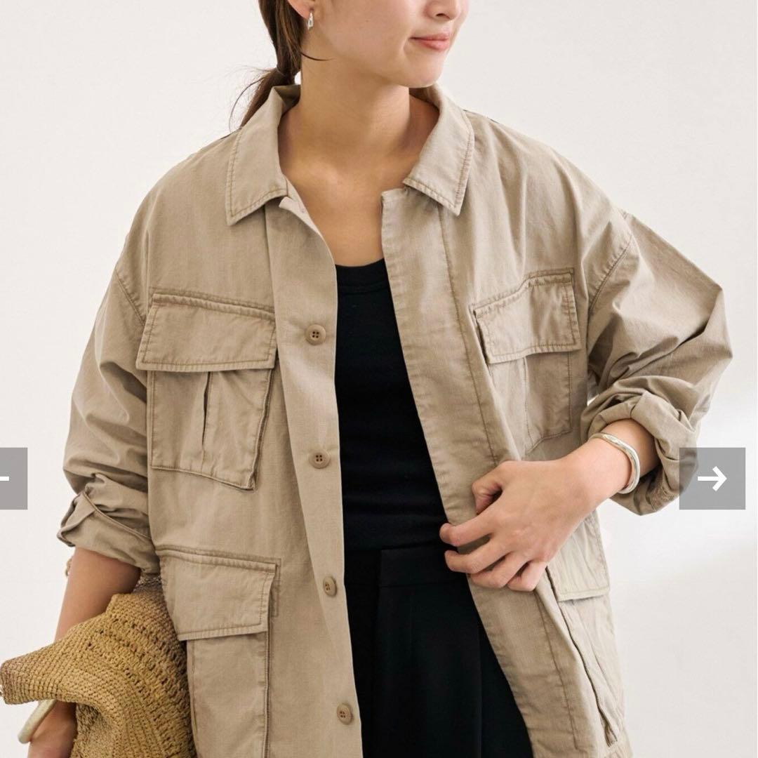 FRAMeWORK ミリタリーショートブルゾン - メルカリ