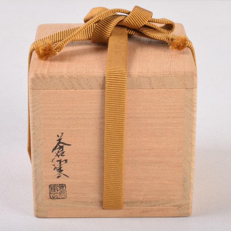 Mr.+Ms.Bean（廣上精一）作　銅製　蓮形　蓋置　共箱　V　8460