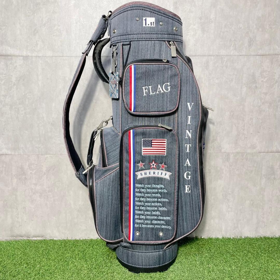 激レア】シェリフ SHERIFF キャディバッグ ゴルフバッグ 100個限定