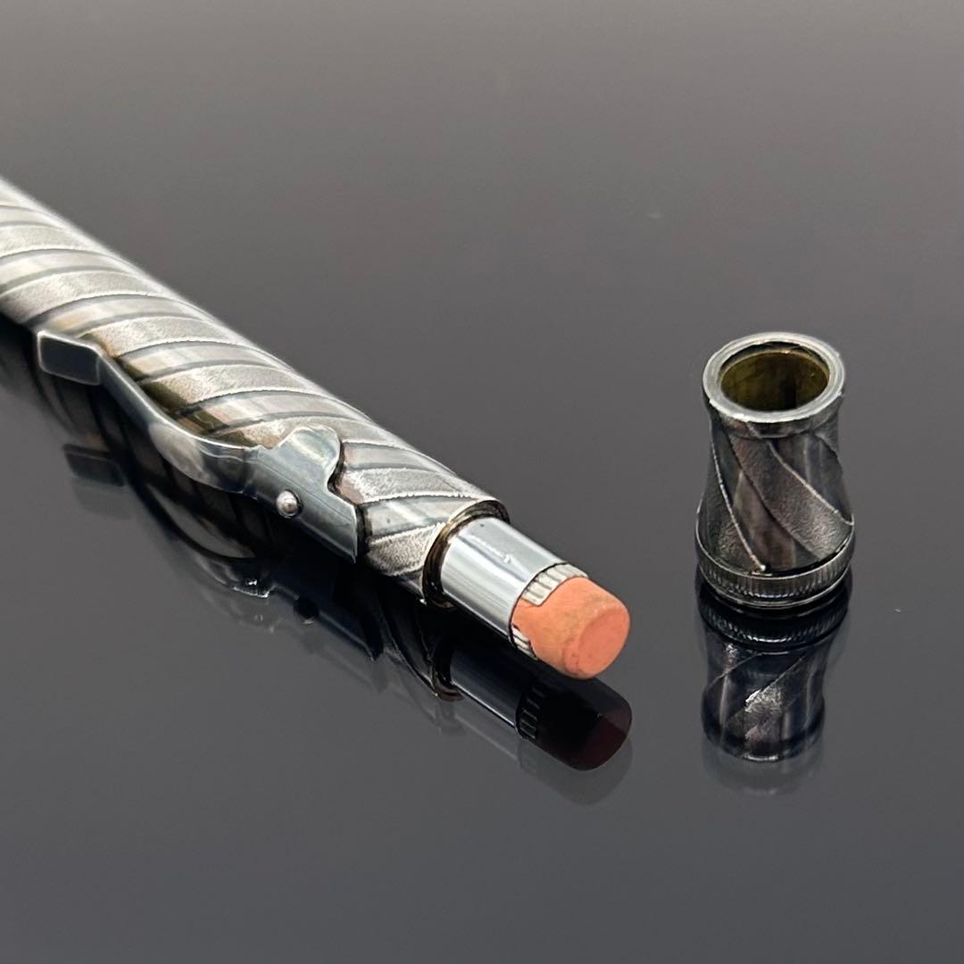 【極上美品】希少レア 早川式繰出鉛筆 0.7mm 初期型 プラチナ シャープペン