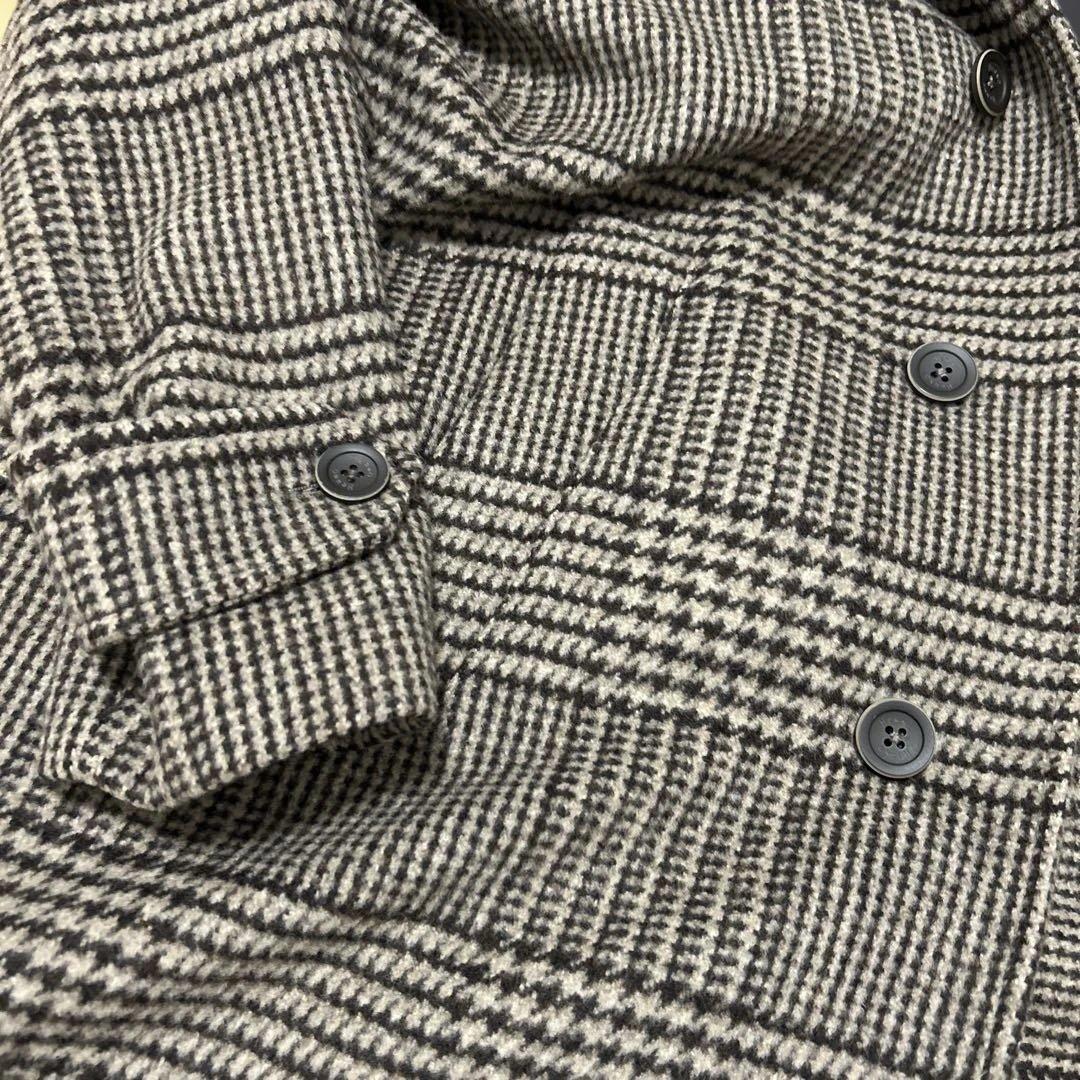 美品【Herno】チェスターコート チェック柄Mサイズ