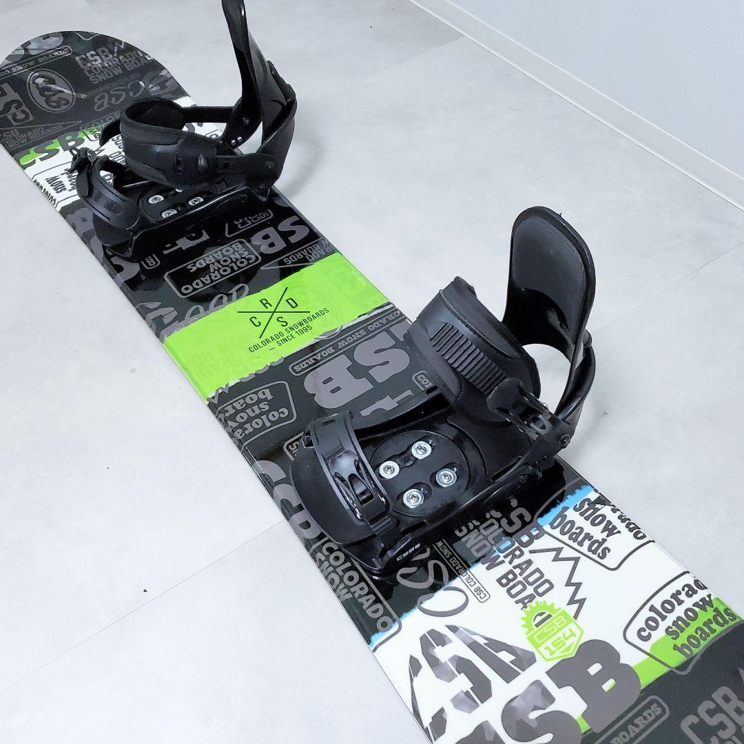 極美品✨️希少】CSB スノーボードセット ビンディングL/Mサイズ