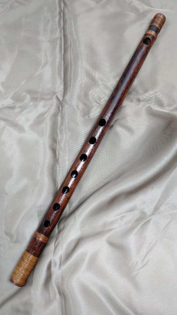 煤竹篠笛古典調5本調子