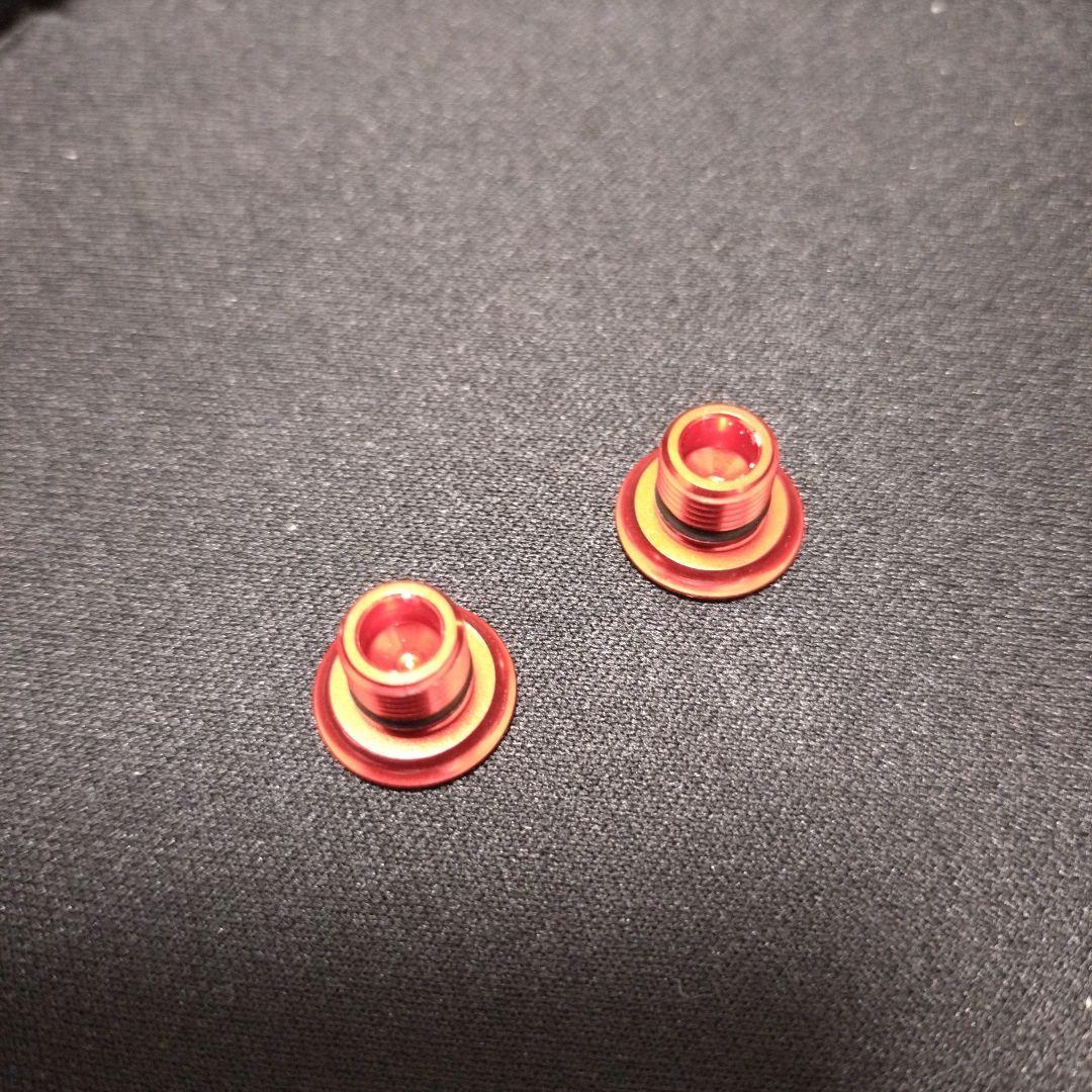 希少】LIVRE リブレ ノブエンドキャップ リミテッドカラー レッド