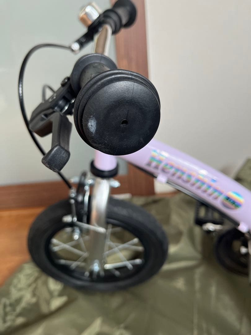 へんしんバイク2 パープル 12インチ おでかけバッグ＋メット付／品川区