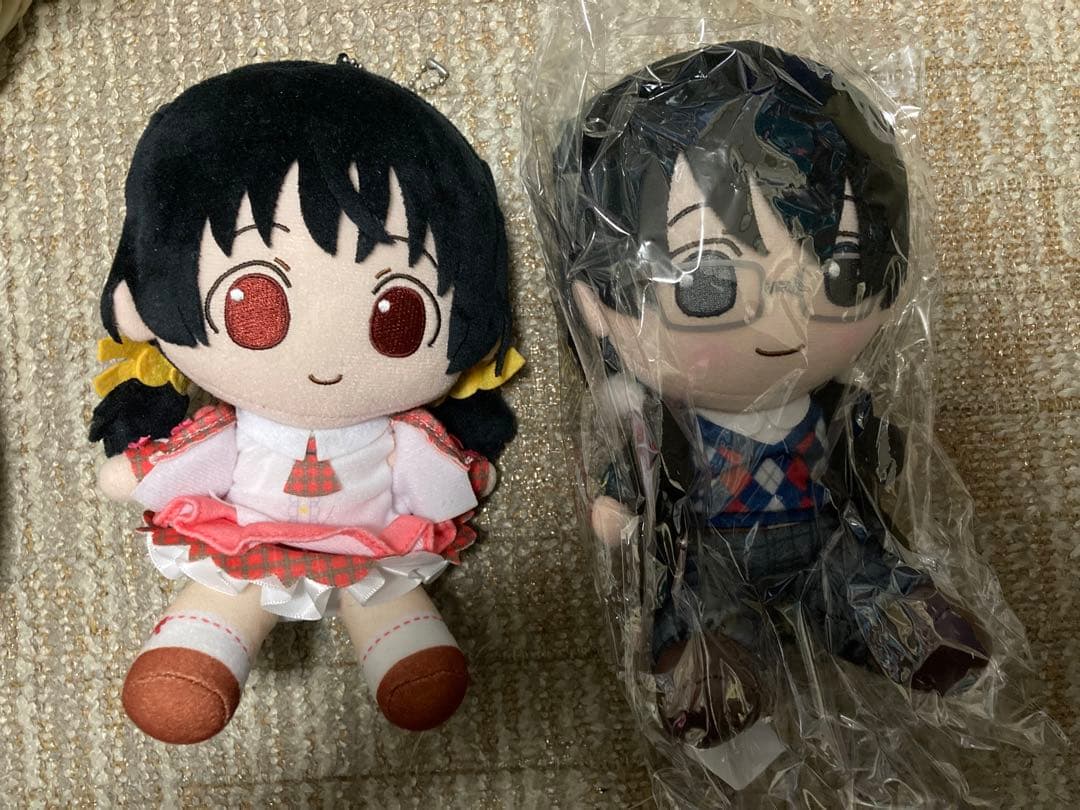 歌愛ユキ 氷山キヨテル おすわりぬいぐるみ 2種セット AHS ボイス