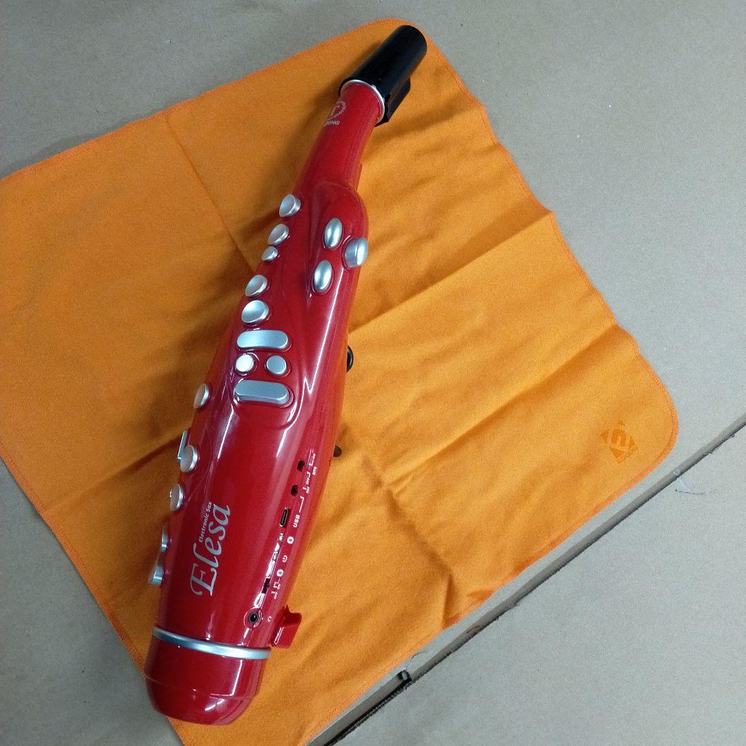 TAHORNG Elesa10 赤 TAHORNG エレサ ELS10RD 電子サックス レッド スピーカー内臓 3年保証