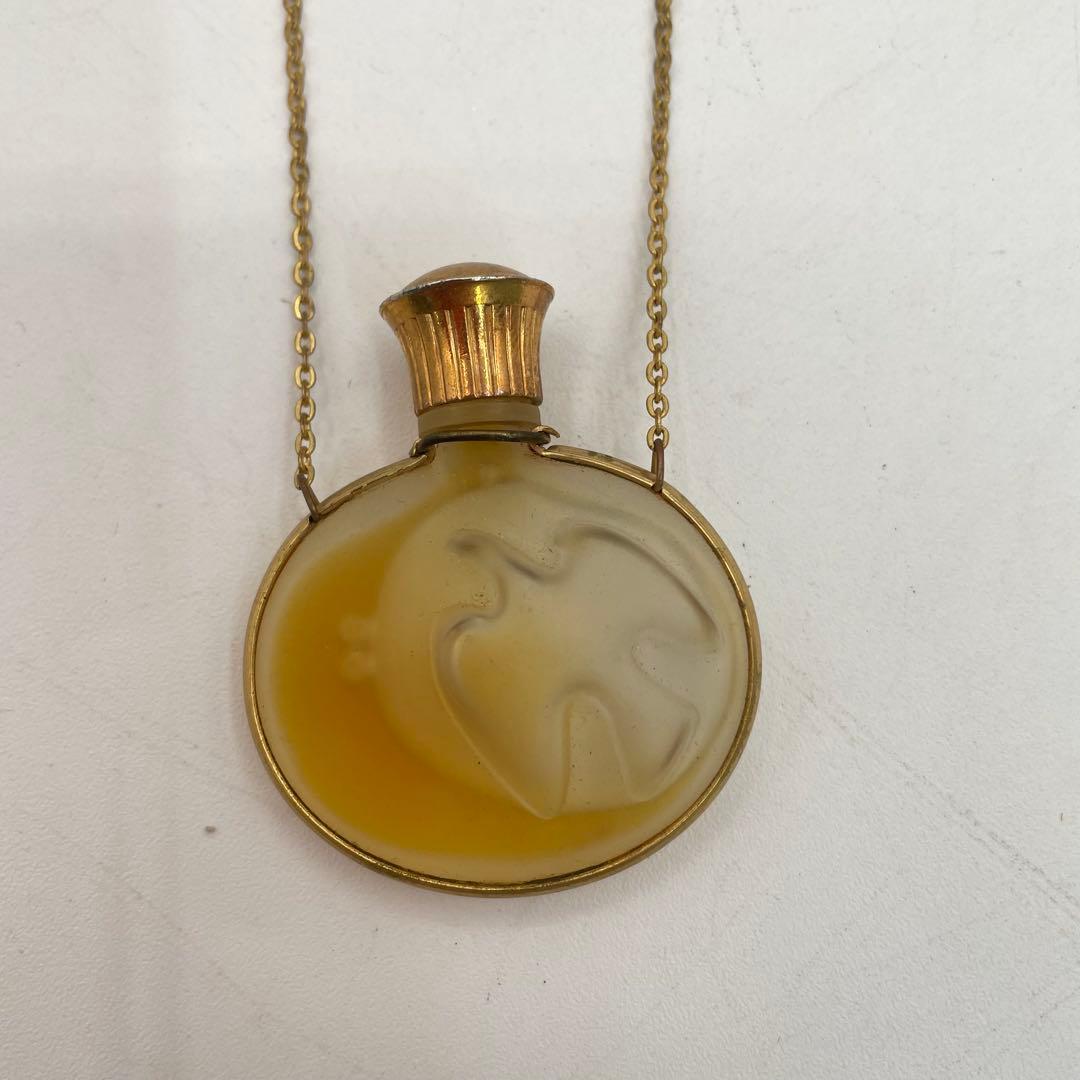 希少】ニナリッチ香水/ラリックデザインパルファムチェーン付き - メルカリ