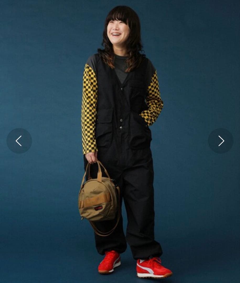 BEAMS BOY コットンウェザー ハンティングベスト オールインワンサイズ2 新色登場、ハンティングベストオールインワン！｜ビームス ボーイ 原宿